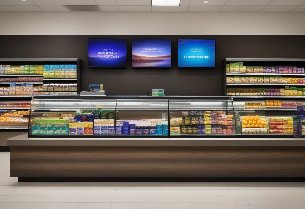 Gas Station and C-Store Digital Signage example