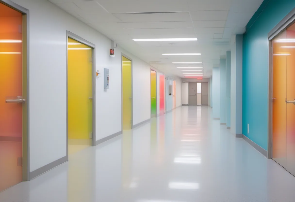 Healthcare Digital Signage example
