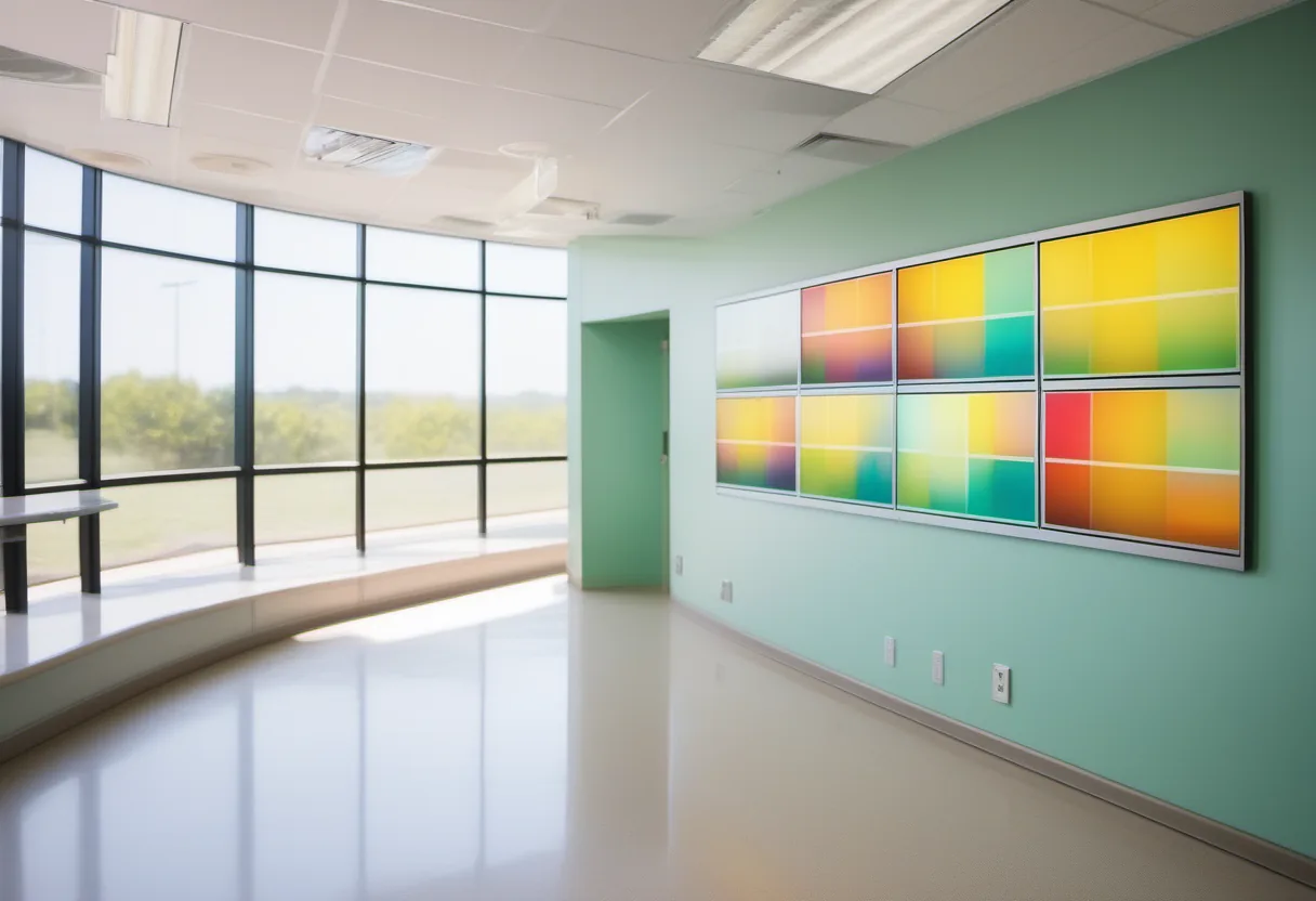 Healthcare Digital Signage example