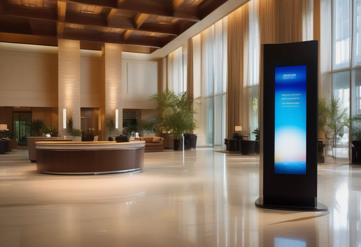 Hospitality Digital Signage example
