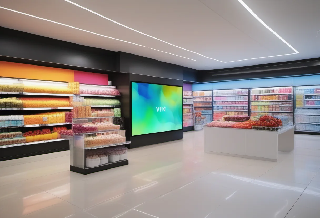 Retail Digital Signage example