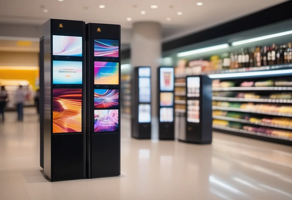 Retail Digital Signage example