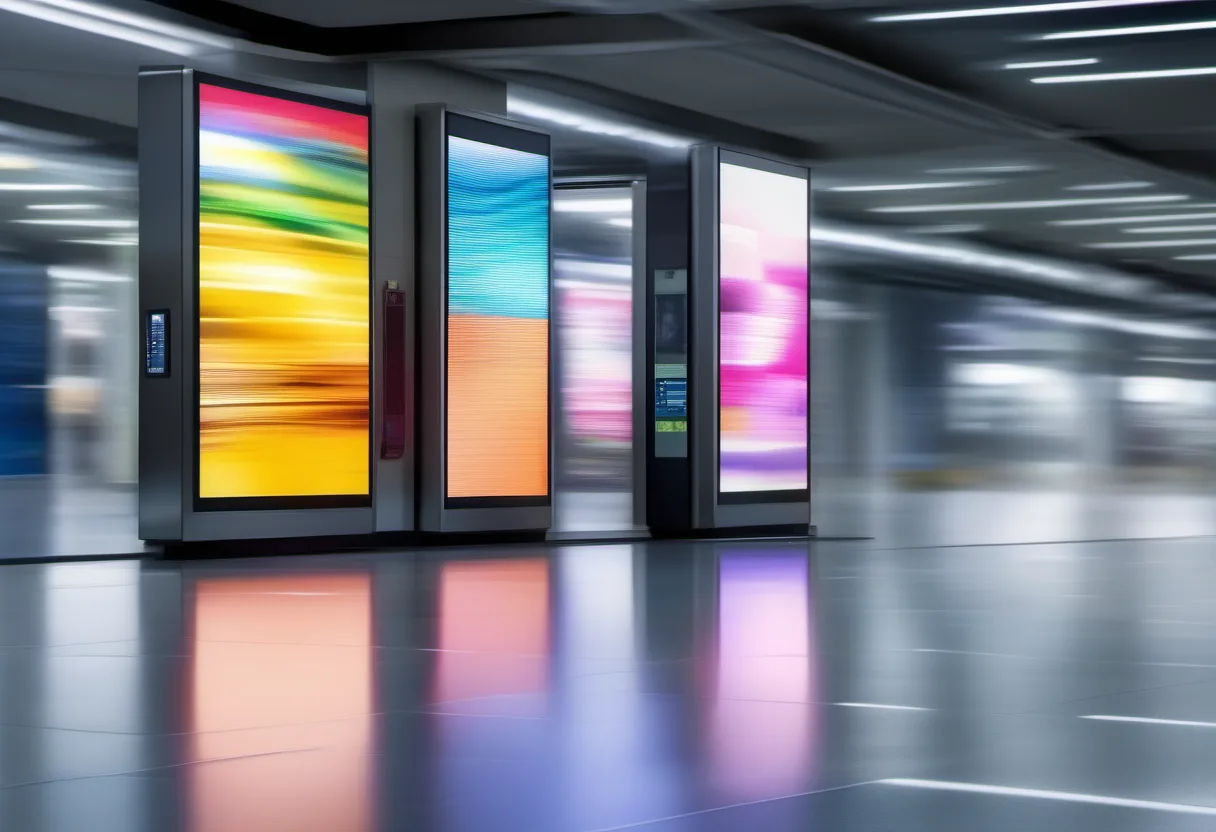 Transportation Digital Signage example